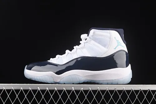 All categories Air Jordan Jordan series basketball shoes Air Jordan 11 F version Air Jordan AJ11 "Win Like '82" Joe 11 Midnight Blue AJ11 Georgetown 378037-123